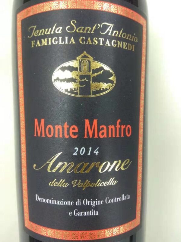 【TENUTA SANT'ANTONIO】Monte Manfro Amarone Della Valpolicella：圖片 2